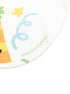 Set di due bavaglini per neonati Stella McCartney Kids bianchi con stampa grafica TYB560 Z3644 101MC STELLA McCARTNEY KIDS 
