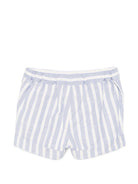Shorts per neonato Tartine & Chocolat blu con dettaglio logo CC26061 46 TArtine & Chocolat KIDS 