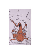 T-shirt per bambino Stella McCartney Kids bianca con stampa grafica sul davanti TY8P61 Z0434 101 STELLA McCARTNEY KIDS 