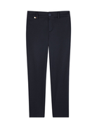 Pantaloni per bambino BOSS Kids blu con logo J52299 862 BOSS KIDS 