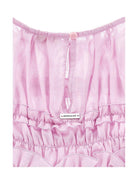 Blusa per bambina Monnalisa rosa con dettagli con ruches 17G301 7105 0090 MONNALISA KIDS 