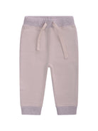 Pantaloni sportivi per neonato Bonpoint beige con coulisse C06YPAK00001 192A BONPOINT KIDS 