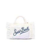 Borsa Vanity Mini MC2 Saint Barth bianca in pizzo sangallo VAMI018 00434L MC2 ST. BARTH KIDS 