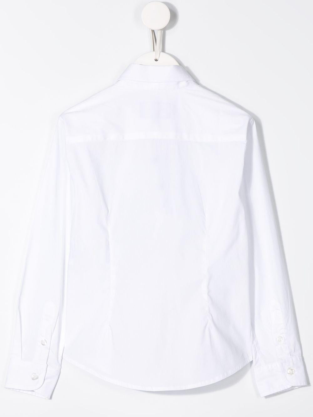 Camicia per bambino Emporio Armani Kids bianca con colletto a punta 8N4CJ0 1N06Z 0100 EMPORIO ARMANI KIDS 