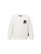 Maglione per bambino John Richmond Kids bianco con ricamo logo RBA26168MA OFF-WHITE JOHN RICHMOND KIDS 