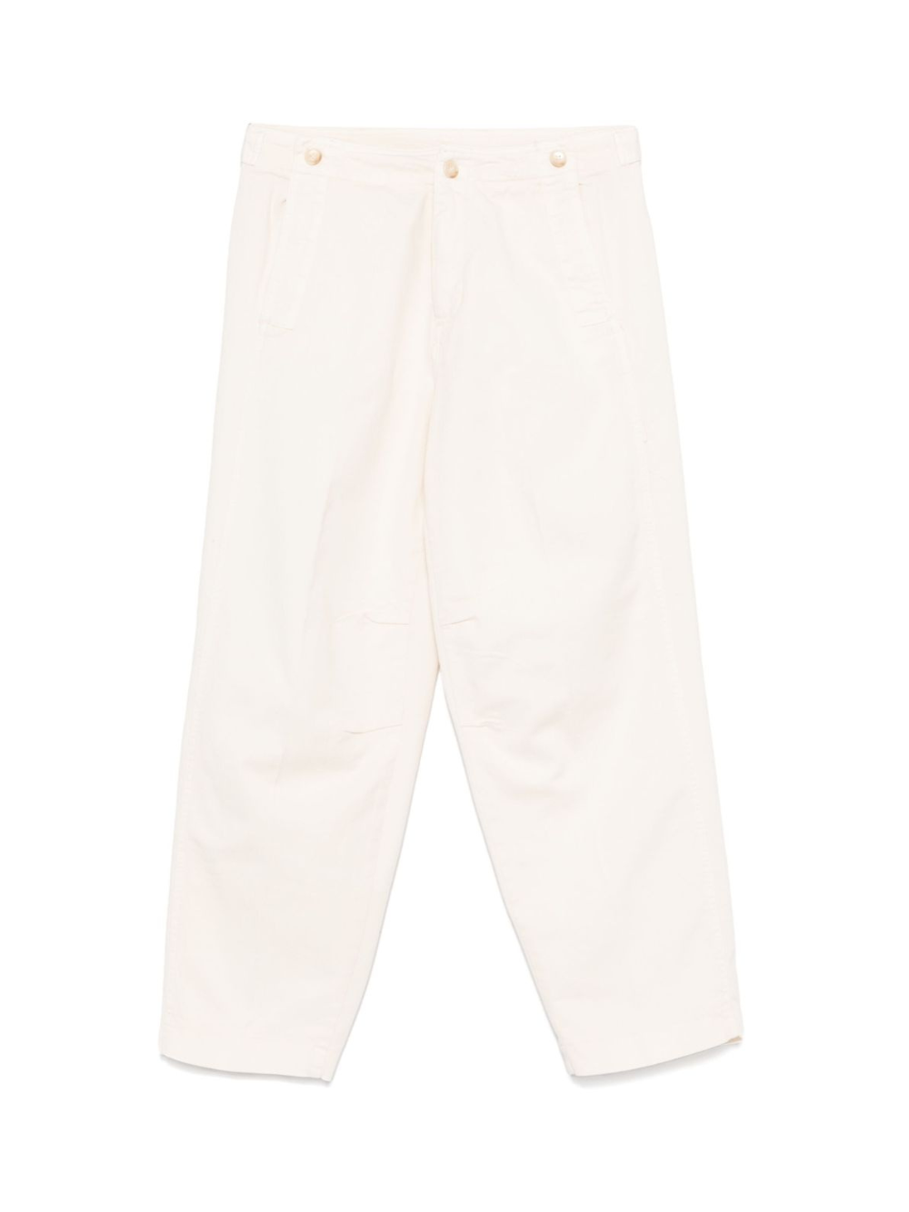Pantaloni per donna Merci bianco in gabardine P402 OFF WHITE MERCI 