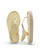 Infradito da donna Havaianas beige con dettaglio cinturino incrociato 4150264 9256 HAVAIANAS 