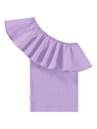 Top per bambina Molo Rebecca viola con design monospalla 2S25A105 5437 MOLO KIDS 