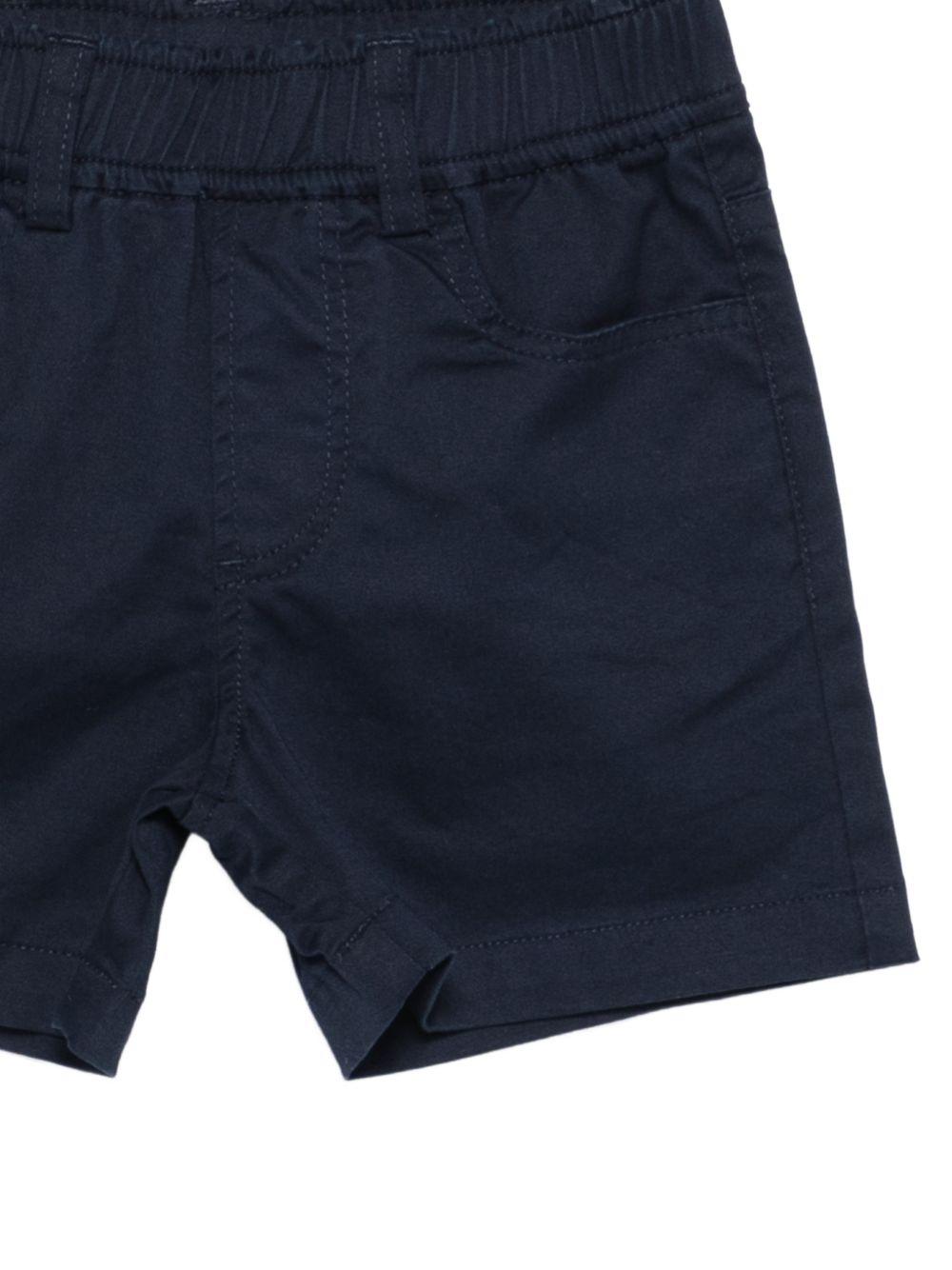 Shorts per neonato Trussardi Junior blu con vita elasticizzata TIP26074BE BLUE EST. TRUSSARDI KIDS 