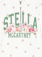 Abito per bambina Stella McCartney Kids bianco con stampa fiori TX1C90 Z3099 103MC STELLA McCARTNEY KIDS 