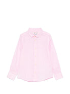 Camicia per bambino MC2 Saint Barth Kids rosa con colletto classico AGN0001 00142L MC2 ST. BARTH KIDS 