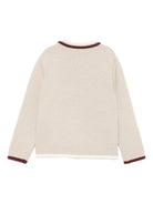 Maglione per bambino Eleventy Kids beige con motivo Paisley EX9P40 W0033 873BD ELEVENTY KIDS 