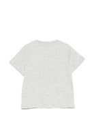 T-shirt per neonati Stella McCartney Kids grigia con stampa grafica TZ8001 Z3772 807 STELLA McCARTNEY KIDS 