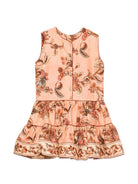 Abito per bambina Zimmermann Kids rosa con stampa floreale all-over 7821DS S261 ZIMMERMANN KIDS 