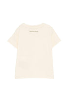 T-shirt per neonato Trussardi Junior beige con stampa grafica TIP26047TS BEIGE N.E. TRUSSARDI KIDS 