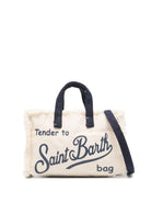 Phone Bag MC2 Saint Barth bianca con logo a contrasto PHONE001 02564L MC2 ST. BARTH KIDS 