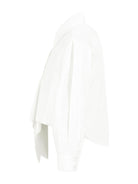 Camicia per bambina MSGM Kids bianco con ruches S5MSJGSI209 001 MSGM KIDS 