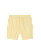 Shorts per neonata Bonpoint giallo con elastico in vita S06XBEW00001 033 BONPOINT KIDS 
