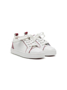 Sneakers Funnyto per bambini Christian Louboutin Kids bianco con inserti 3230557 Q647 CHRISTIAN LOUBOUTIN KIDS 