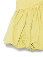 Blusa per bambina Pinko Kids verde a palloncino con scollo a V KFTO0010CA101 1057 PINKO KIDS 