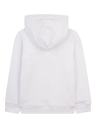 Felpa per bambino Lanvin Enfant bianca con cappuccio N30369 N48 LANVIN KIDS 