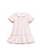 Abito per neonata Givenchy Kids rosa con colletto alla Peter Pan H31268 44Z GIVENCHY KIDS 