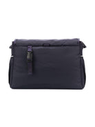 Borsa fasciatoio per neonati Emporio Armani Kids blu con logo argento 402145 CC904 06935 EMPORIO ARMANI KIDS 