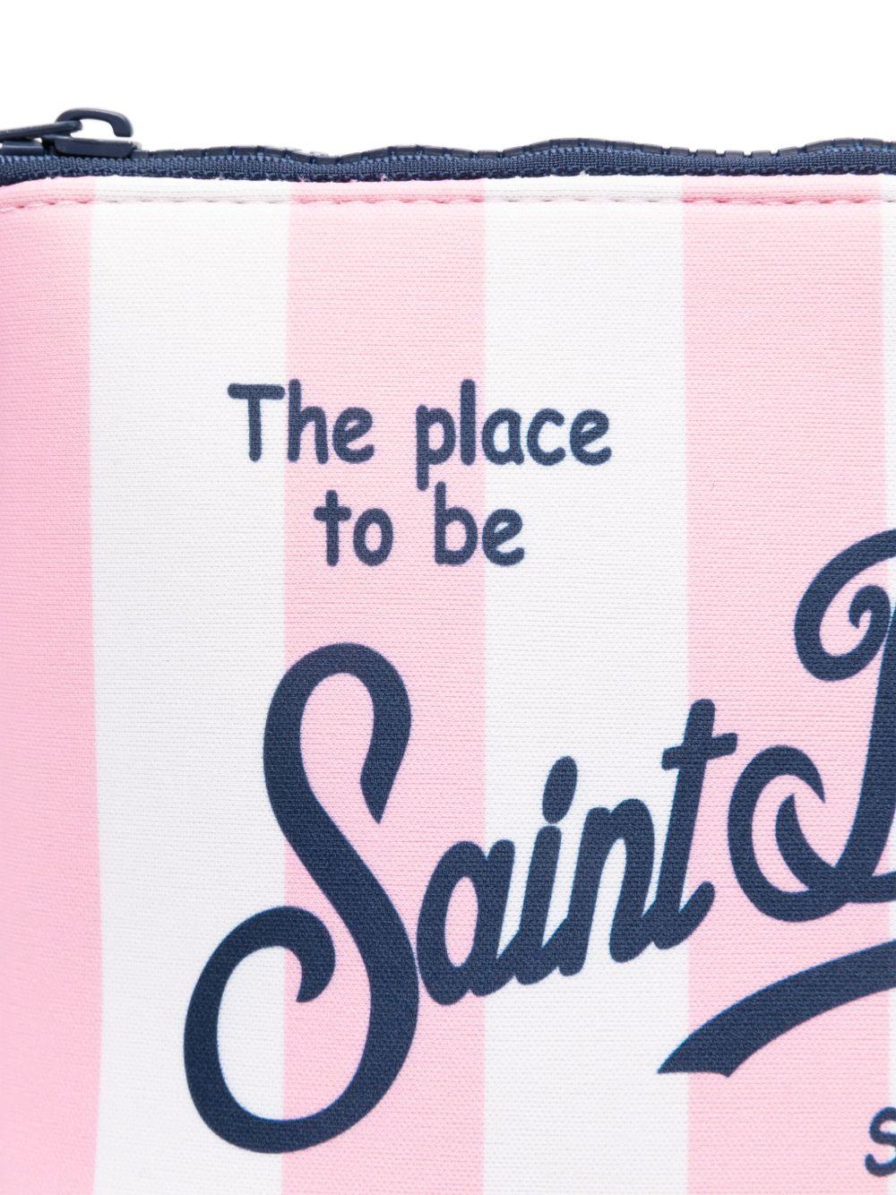 Pochette aline MC2 Saint Barth rosa chiaro con cinturino da polso ALIN001 00716L MC2 ST. BARTH KIDS 