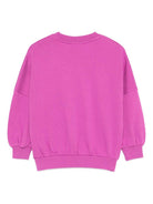 Felpa per bambina Molo fucsia con stampa grafica animali 2S26J207 5678 MOLO KIDS 