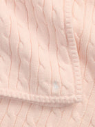 Coperta per neonata Polo Ralph Lauren Kids rosa con rifiniture a coste 320966893 003 Ralph Lauren kids 