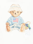 Set due tutine per neonato Polo Ralph Lauren Kids bianche con stampa orsetto 310A12847 001 Ralph Lauren kids 