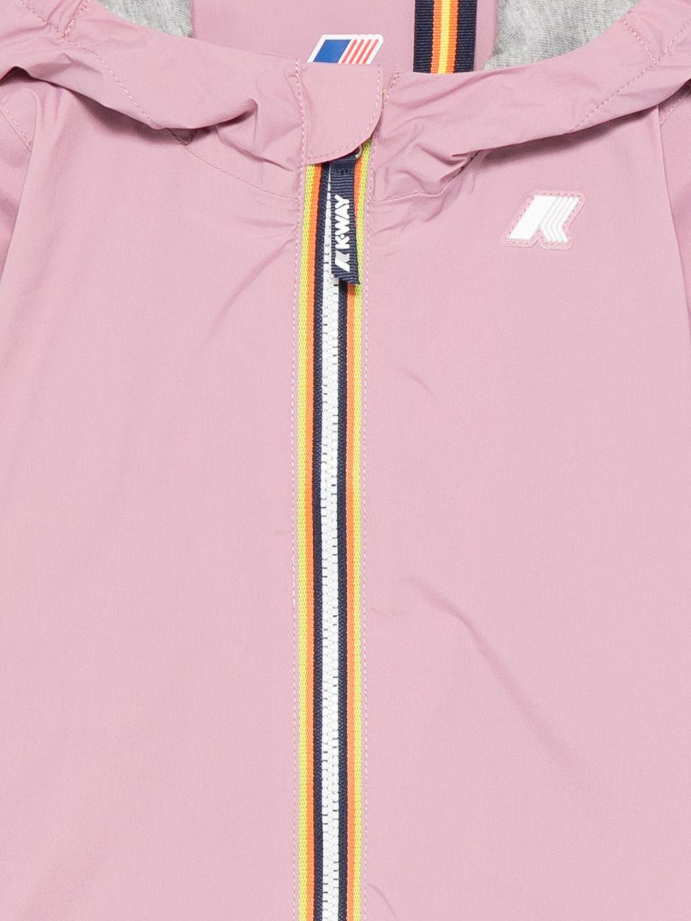 Giubbino per neonata K-Way Kids rosa con cerniera<BR/> K4136IW H41 K-WAY KIDS 