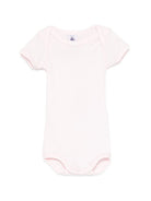 Set tre body per neonata Petit Bateau rosa con varie stampe A0FT2 00 PETIT BATEAU KIDS 