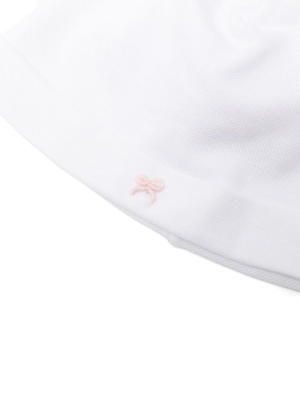 Cappello per neonata La Stupenderia bianco con dettaglio fiocco 2TBCP54 N01PIN LA STUPENDERIA 