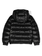 Piumino New Aubert per bambino Moncler Enfant nero con design imbottito L29541A00035597Z8 999 MONCLER KIDS 