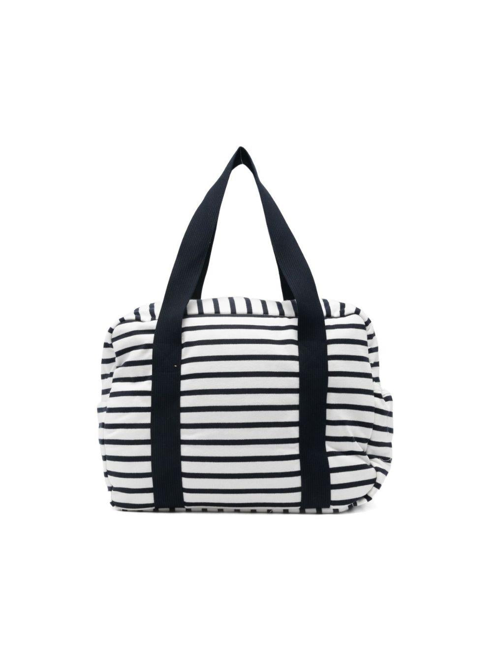 Borsa fasciatoio per neonati Petit Bateau multicolore con design a righe A0FYP 01 PETIT BATEAU 