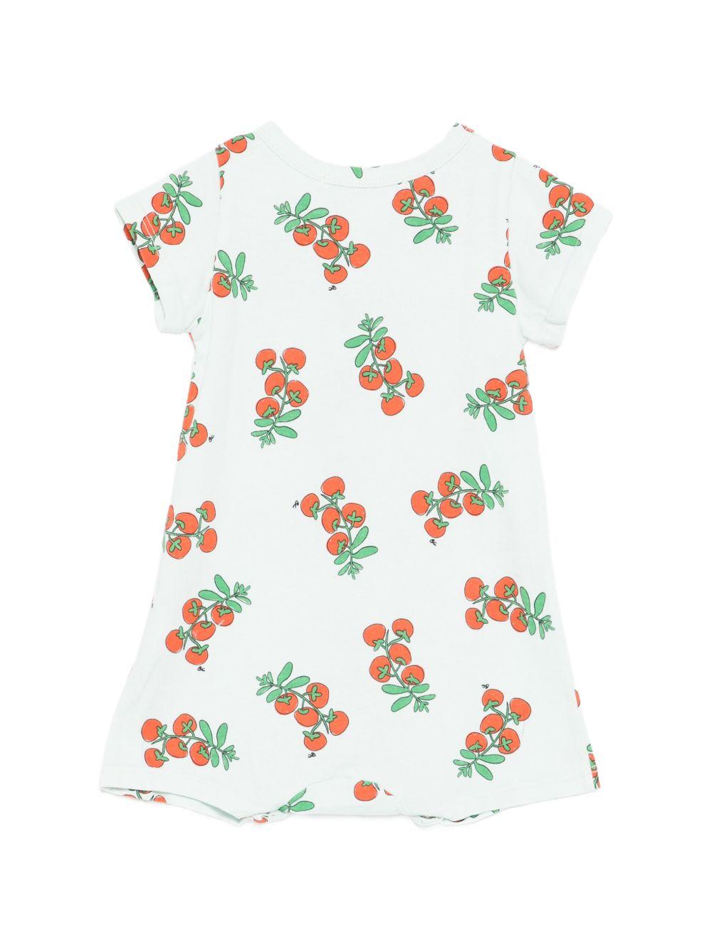 Tutina per neonati Bobo Choses azzurra con stampa grafica all-over B126AB083 451 BOBO CHOSES KIDS 