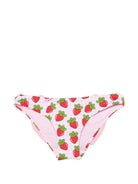 Costume per neonata MC2 Saint Barth Kids rosa con stampa fragole MAD0001 00273L MC2 ST. BARTH KIDS 