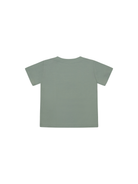 T-shirt per neonati Stella McCartney Kids verde con stampa grafica sul davanti TY8031 Z0434 754 STELLA McCARTNEY KIDS 