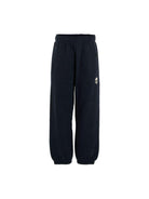 Pantaloni per bambino Molo blu con orli elasticizzati e motivo alieno 1W25I203 8552 MOLO 