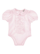 Body per neonata Monnalisa rosa con dettaglio ruches 37G300 7001 0090 MONNALISA KIDS 