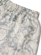 Shorts per bambino Versace Kids grigio con stampa barocca 10182681A11195 5E340 VERSACE KIDS 