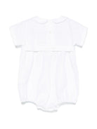 Body per neonata Mariella Ferrari bianco in lino PLD4 048 MARIELLA FERRARI 