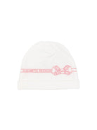 Cappello per neonata Elisabetta Franchi La Mia Bambina rosa con dettaglio ricamato ENCP0770JF054 0285 ElISABETTA FRANCHI KIDS 