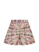Shorts per bambino Etro Kids multicolore con stampa Paisley GY6A69 U0268 501MC ETRO KIDS 