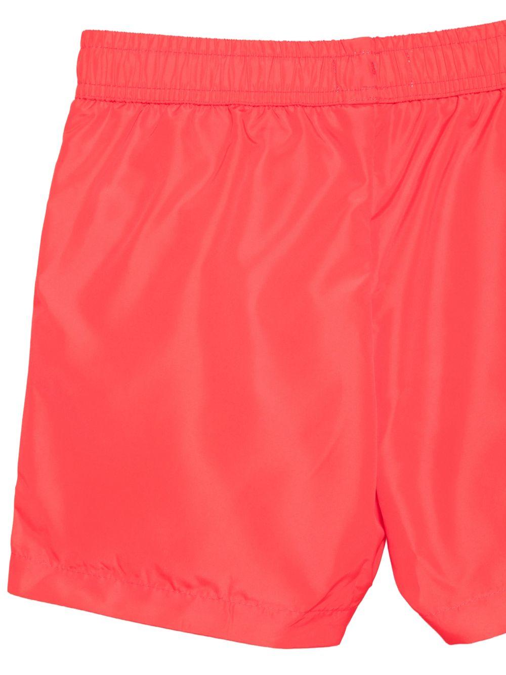 Costume per bambino Moschino Kids rosso con stampa logo HUL01LLKA02 50109 MOSCHINO KIDS 