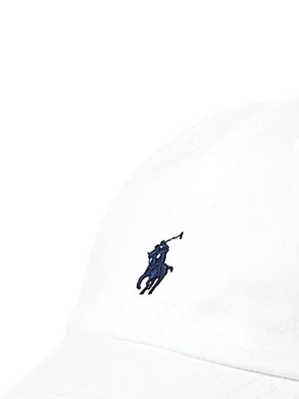 Cappello da baseball per bambino Polo Ralph Lauren Kids bianco con logo Polo Pony 322552489 001 Ralph Lauren kids 