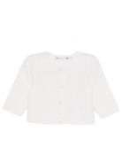 Cardigan per neonata Bonpoint bianco con chiusura con bottoni PEBDA2620CA 002 BONPOINT 
