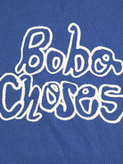 T-shirt per bambino Bobo Choses blu con logo sul davanti B126AC138 411 BOBO CHOSES KIDS 
