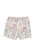 Costume da bagno per bambino Etro Kids beige con stampa paisley GYCP19 N0433 107MC ETRO KIDS 